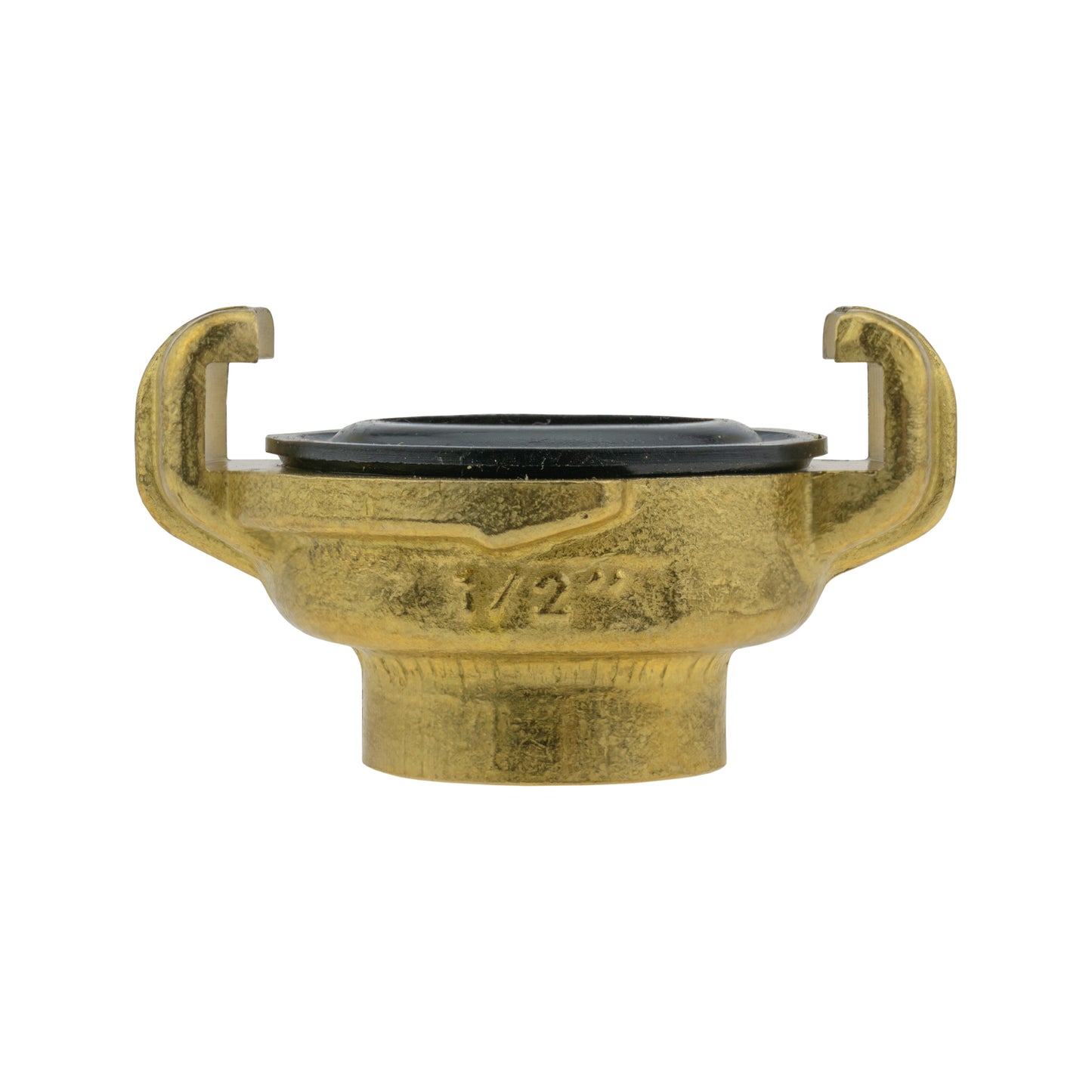 Brass GEKA Style Claw Hose Connector, 1/2" BSPF