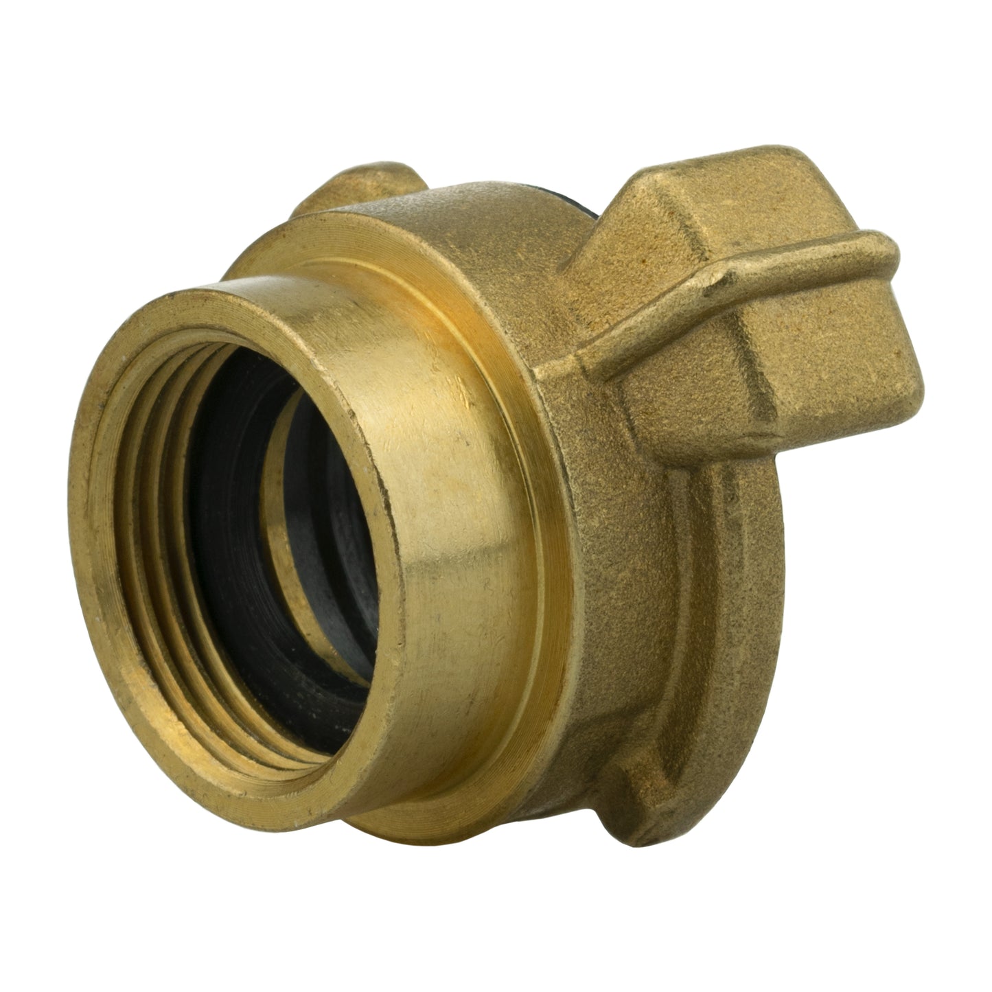Brass GEKA Style Claw Hose Connector, 3/4" BSPF