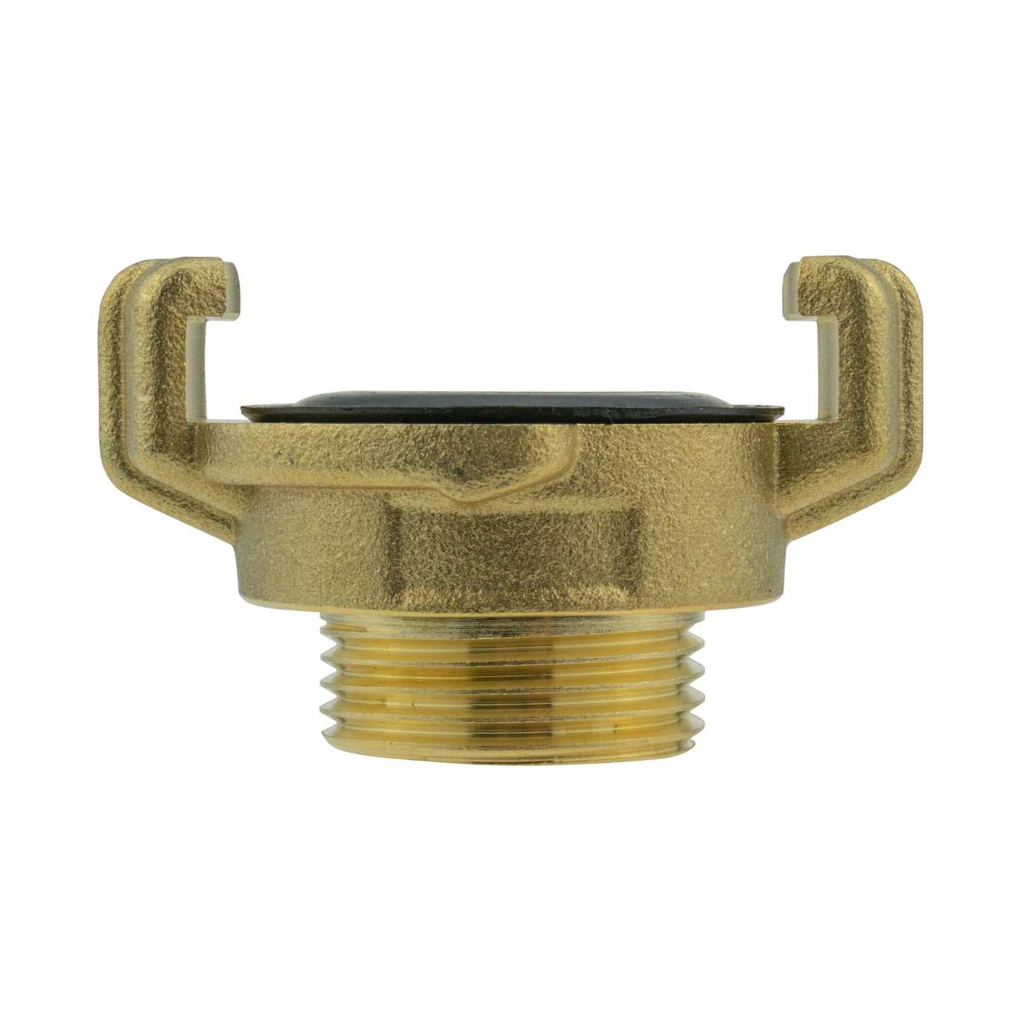 Brass GEKA Style Claw Hose Connector, 3/4" BSPM
