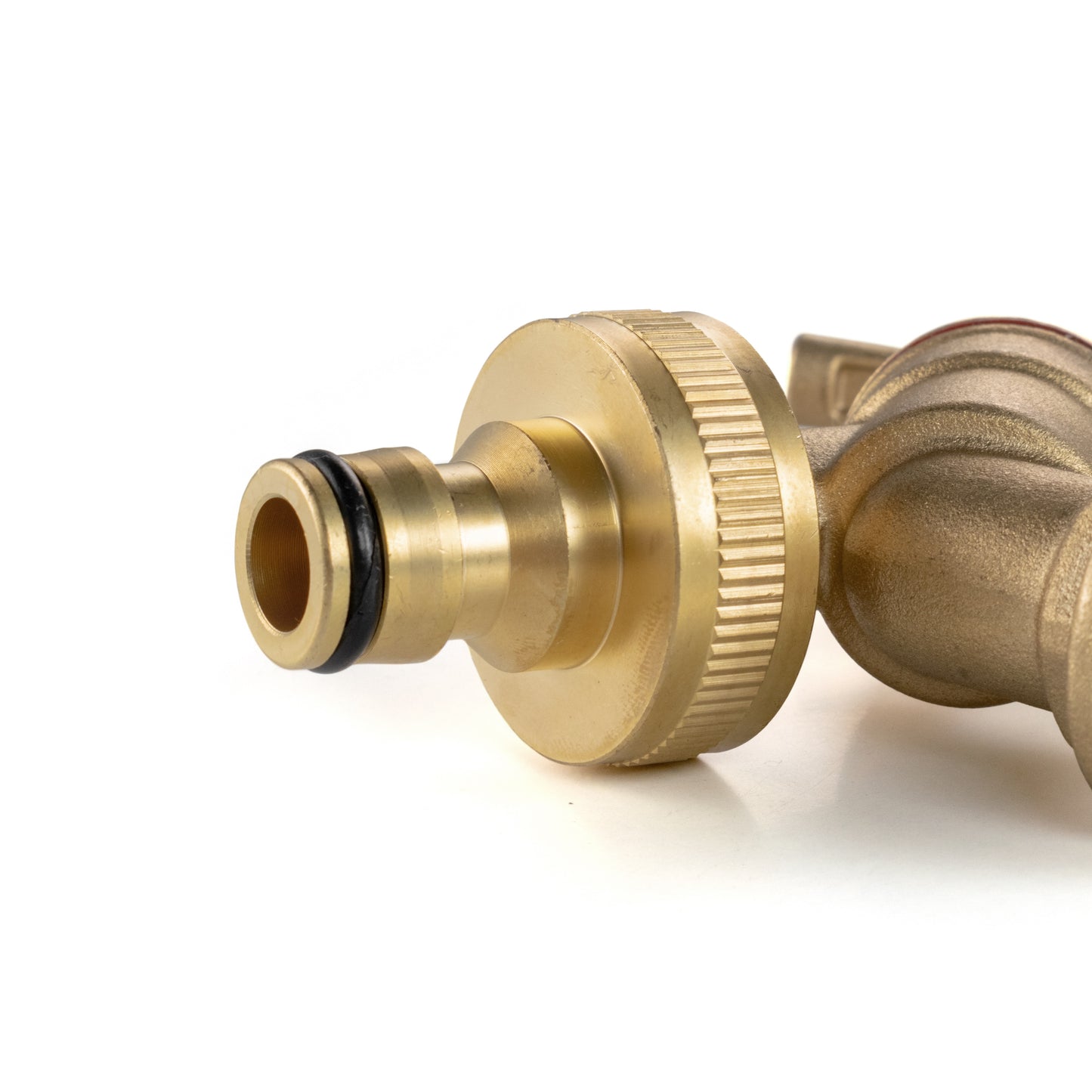 Brass Quick Connector Bib Tap, 1/2" BSP