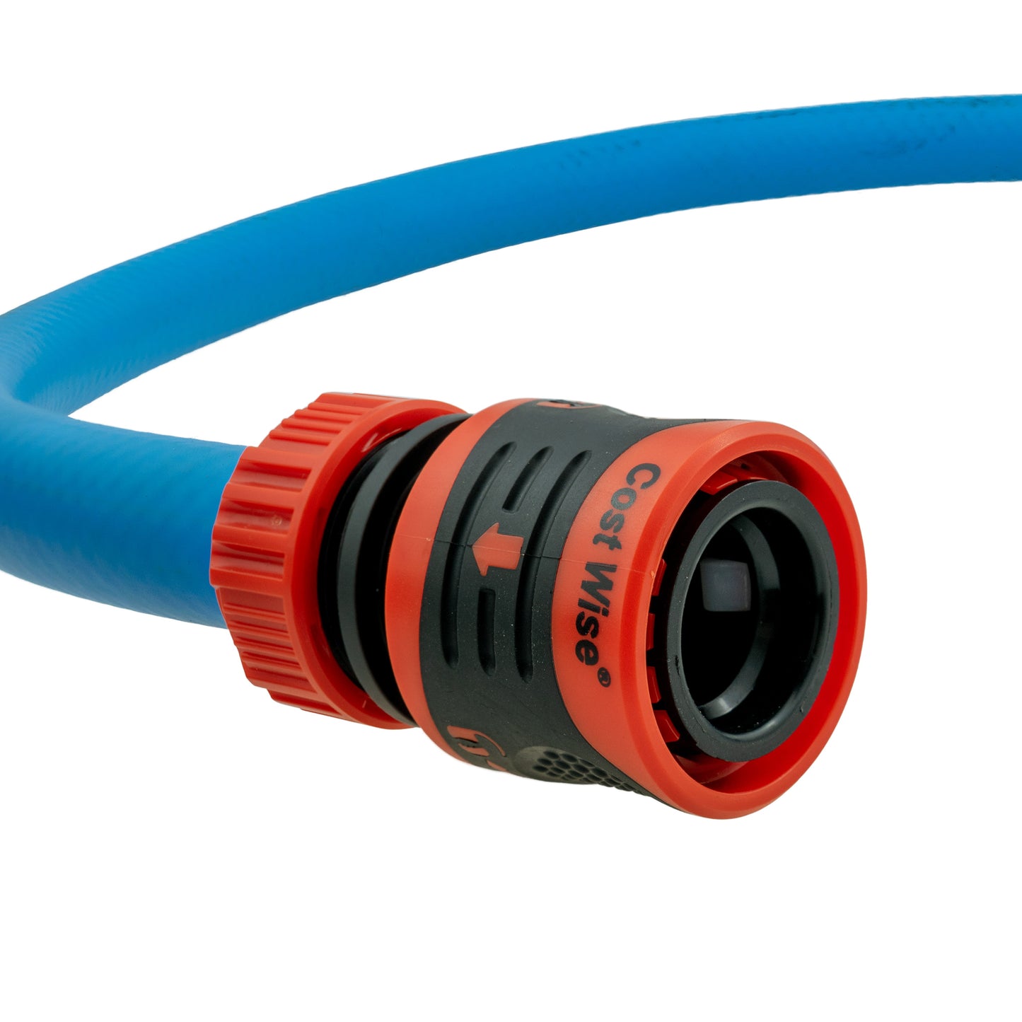 1/2" Female Hose Connector - Lockable Design, Black