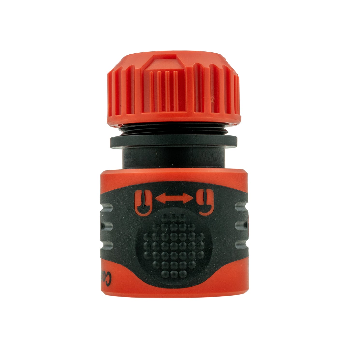 1/2" Female Hose Connector - Lockable Design, Black