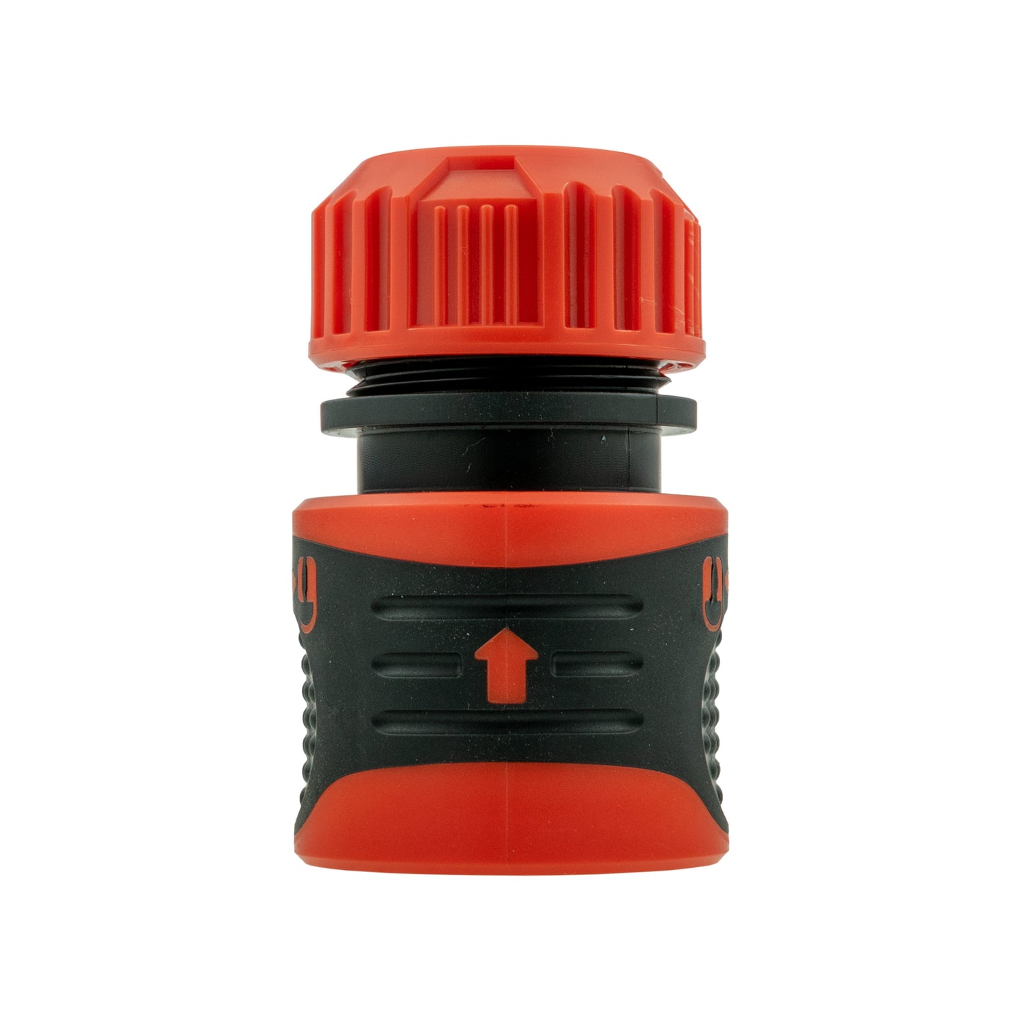 1/2" Female Hose Connector - Lockable Design, Black