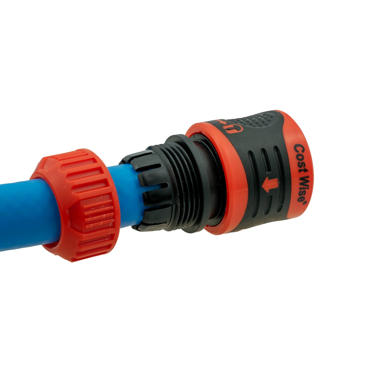 1/2" Female Hose Connector - Lockable Design, Black