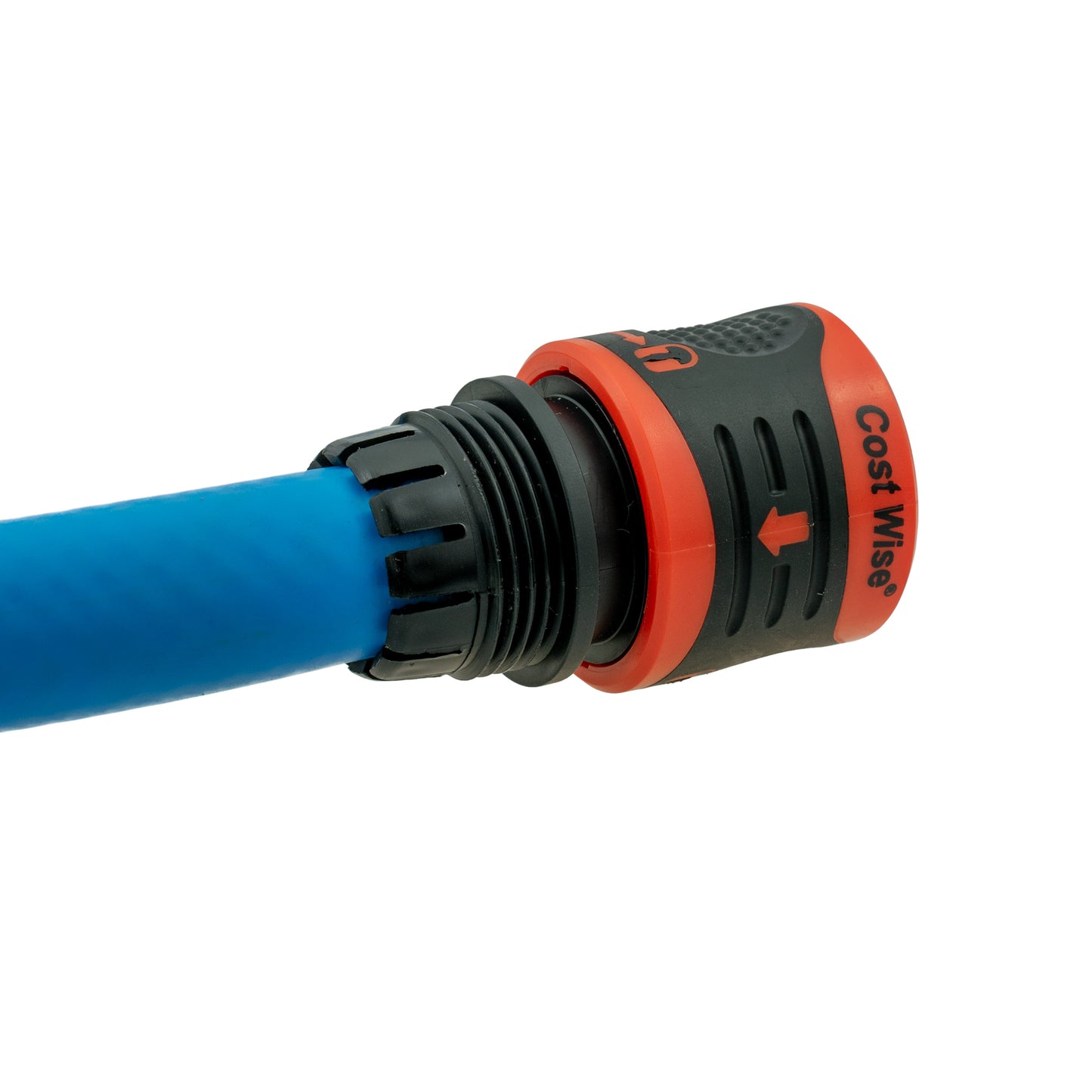 1/2" Female Hose Connector - Lockable Design, Black