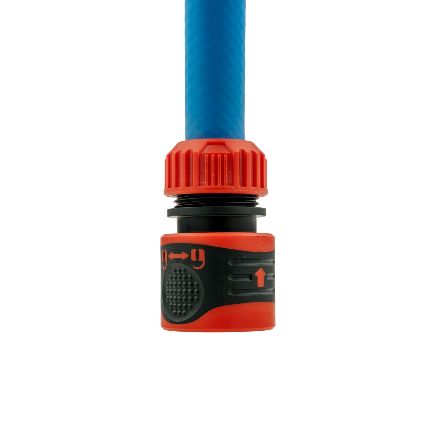 1/2" Female Hose Connector - Lockable Design, Black