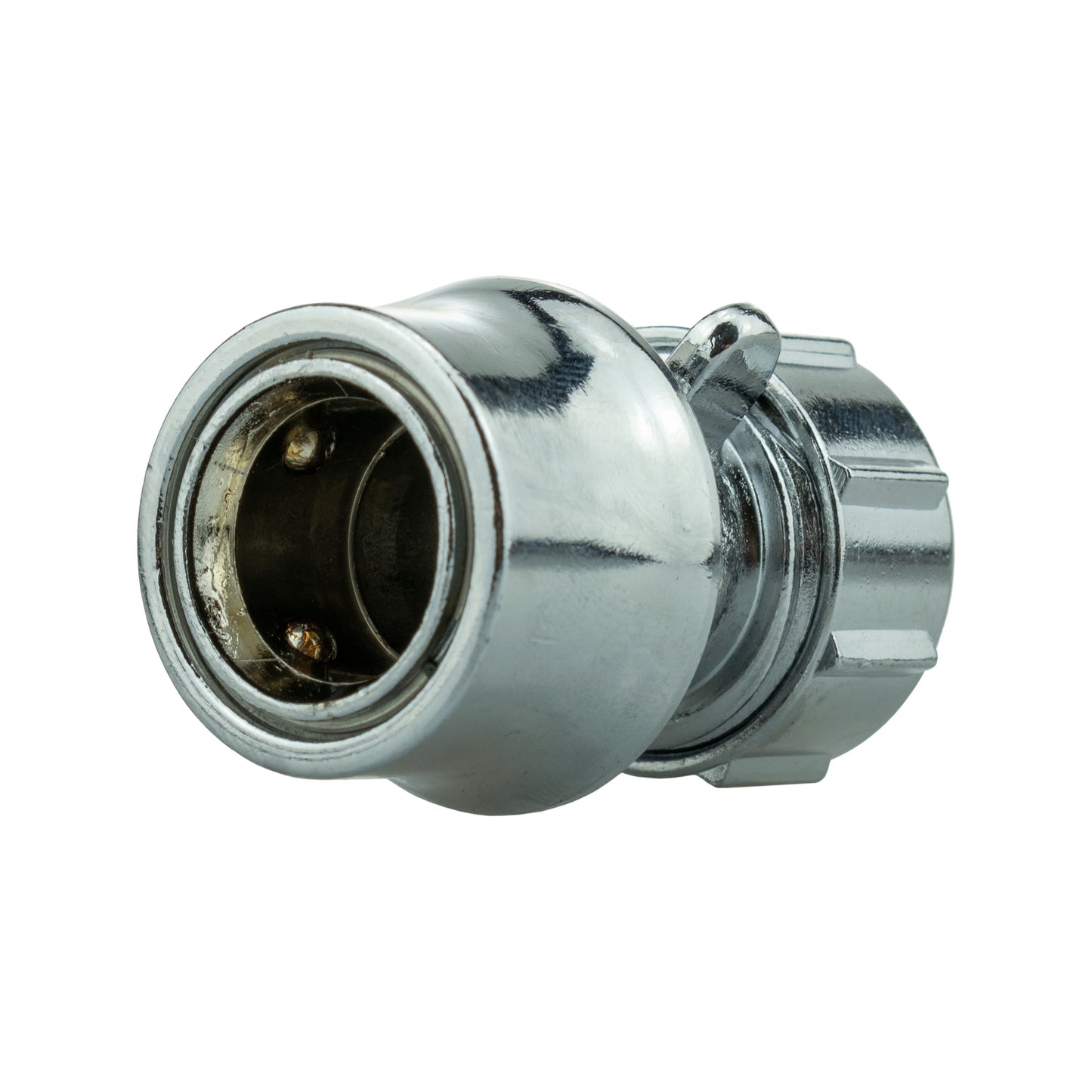1/2" Female Hose Connector, Zinc Chrome