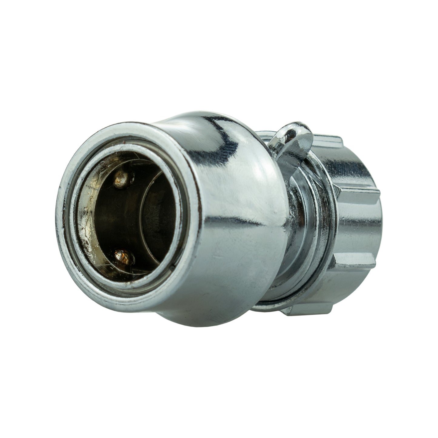 1/2" Female Hose Connector, Zinc Chrome