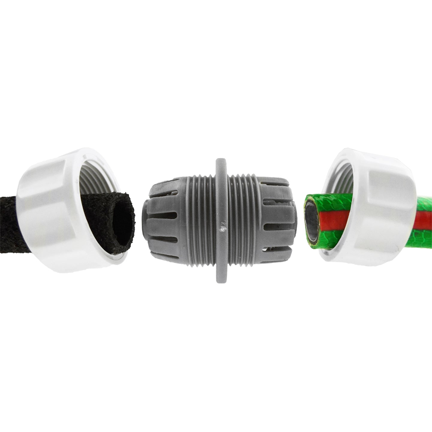 Hose Mender for 1/2” & 5/8” Hoses, Grey