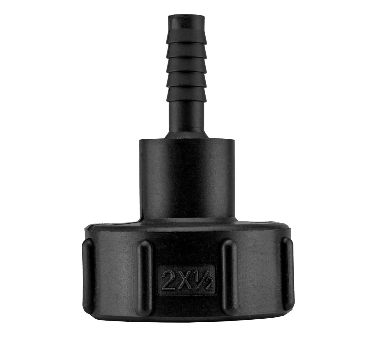 S60X6 IBC Adapter Cap with 1/2" Barbed Hosetail