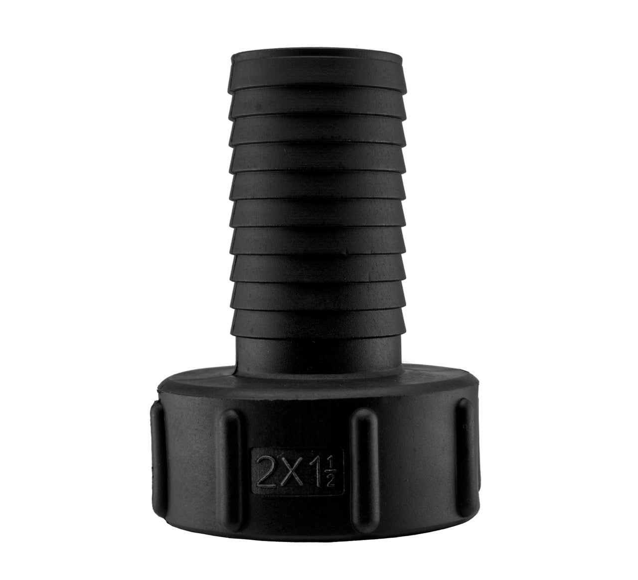S60X6 IBC Adapter Cap with 1.5" Barbed Hosetail