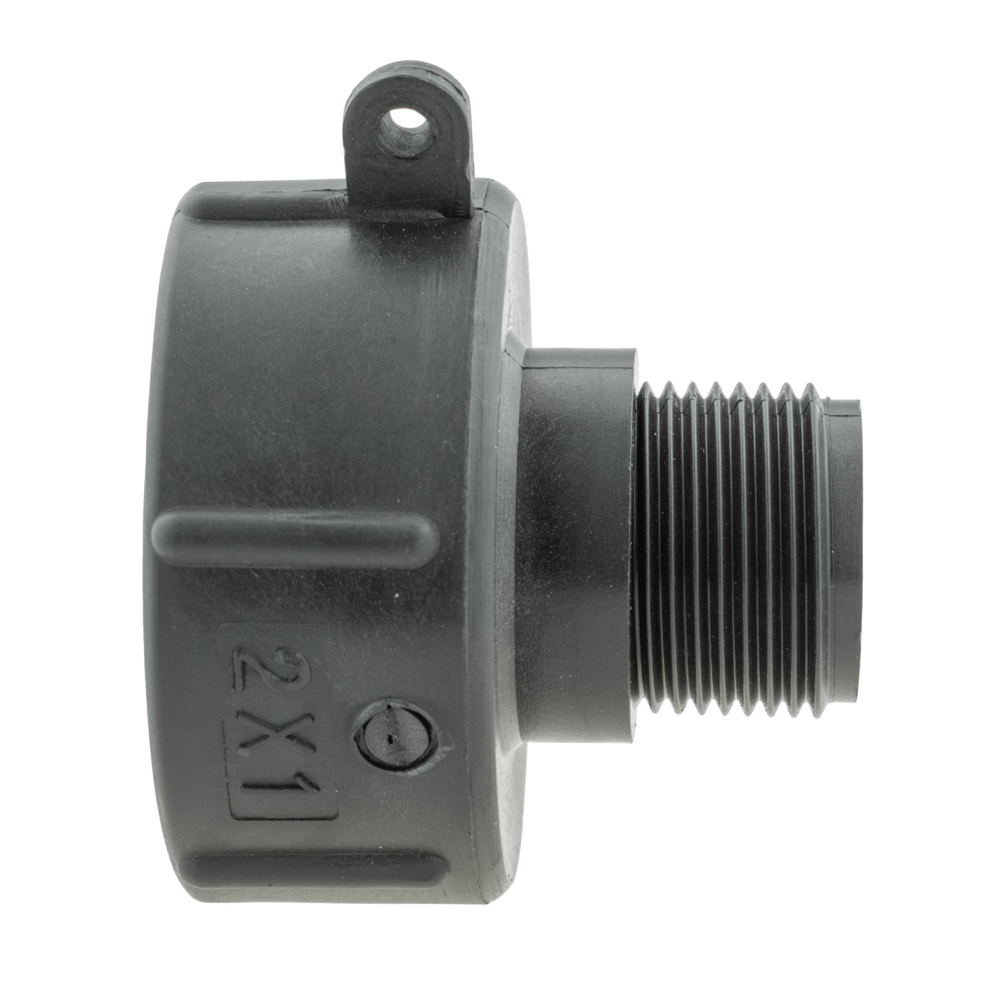 S60X6 IBC Adapter Cap with 1" BSP Male Thread