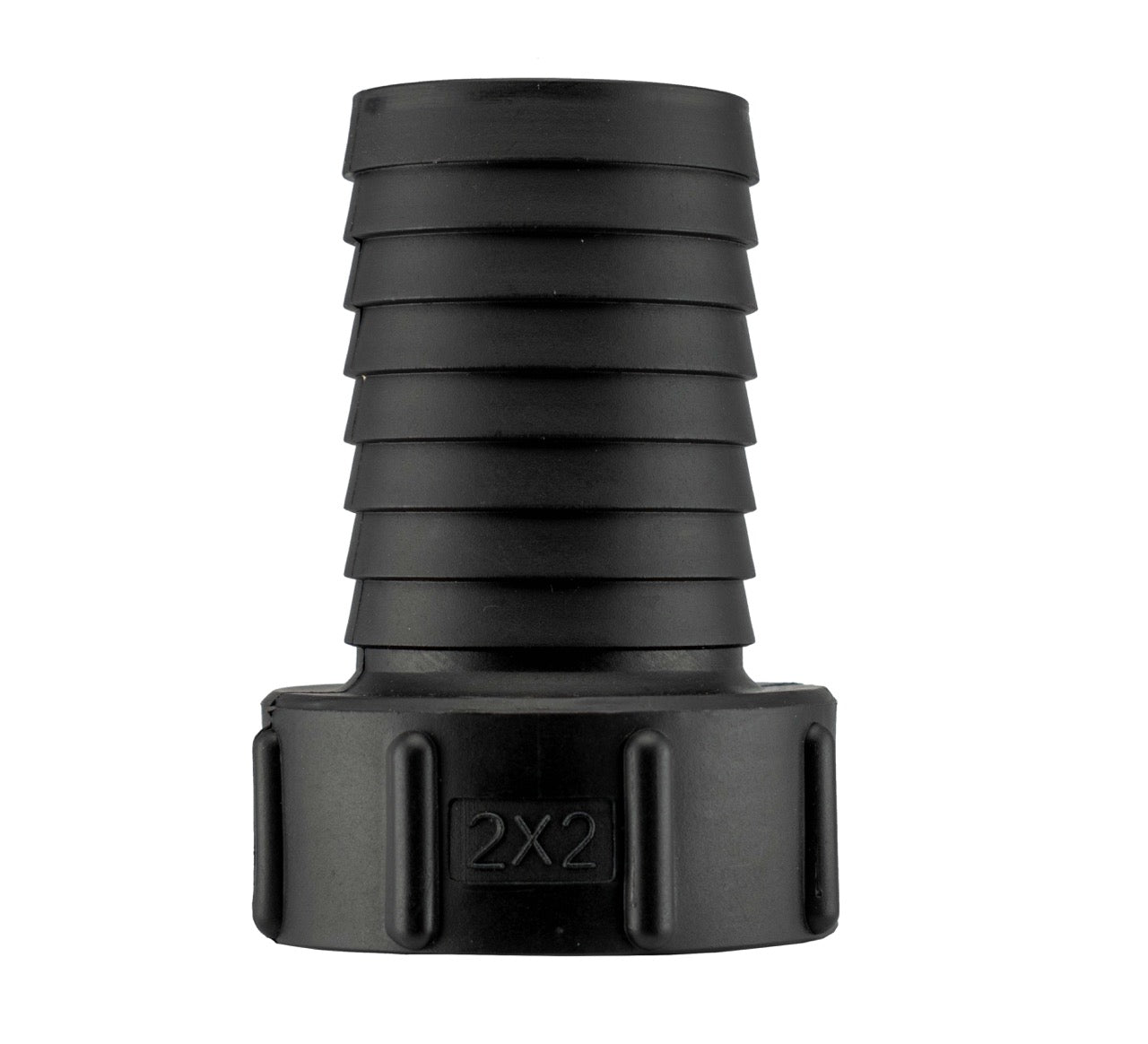 S60X6 IBC Adapter Cap with 2" Barbed Hosetail