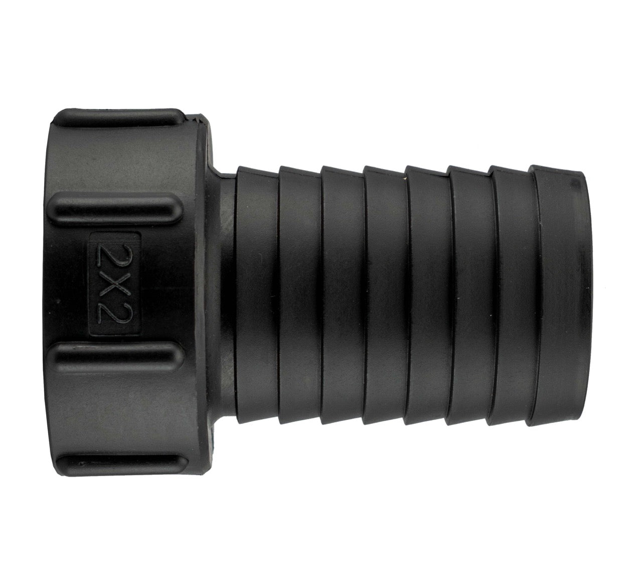 S60X6 IBC Adapter Cap with 2" Barbed Hosetail