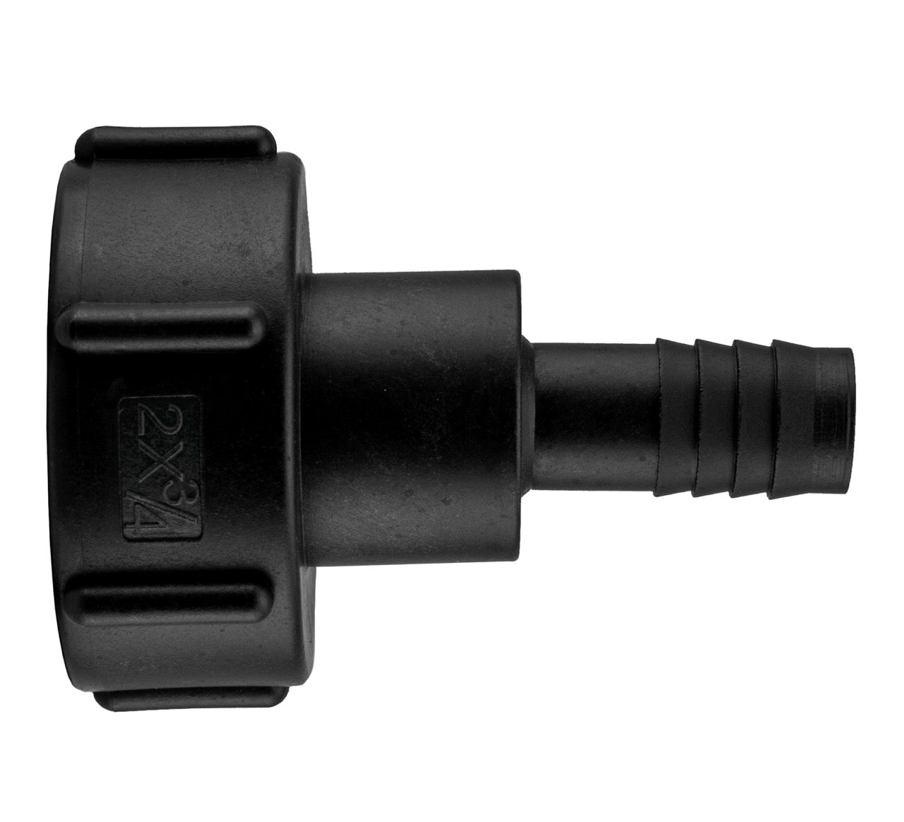 S60X6 IBC Adapter Cap with 3/4" Barbed Hosetail