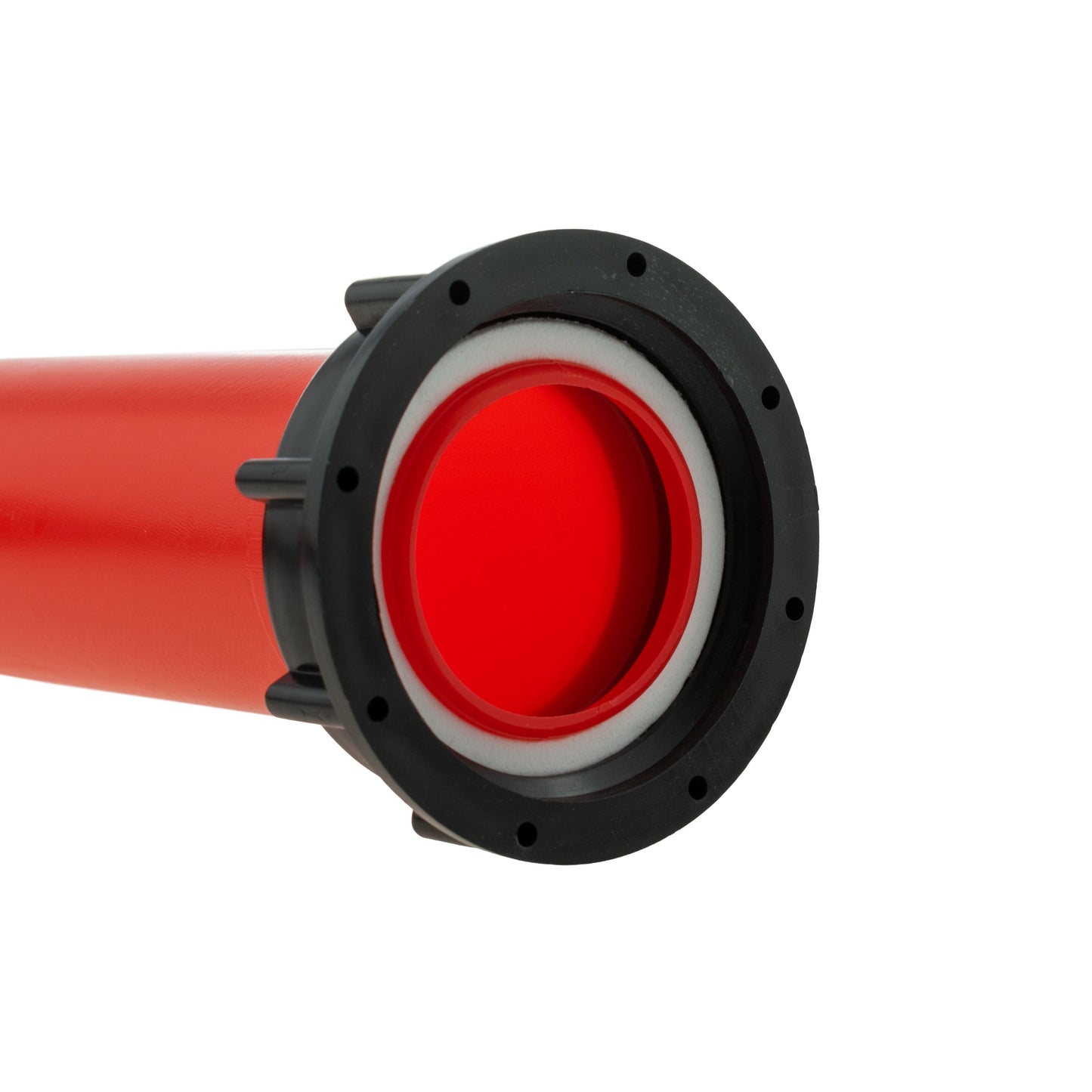 S60X6 IBC Red Downward Angled Spout