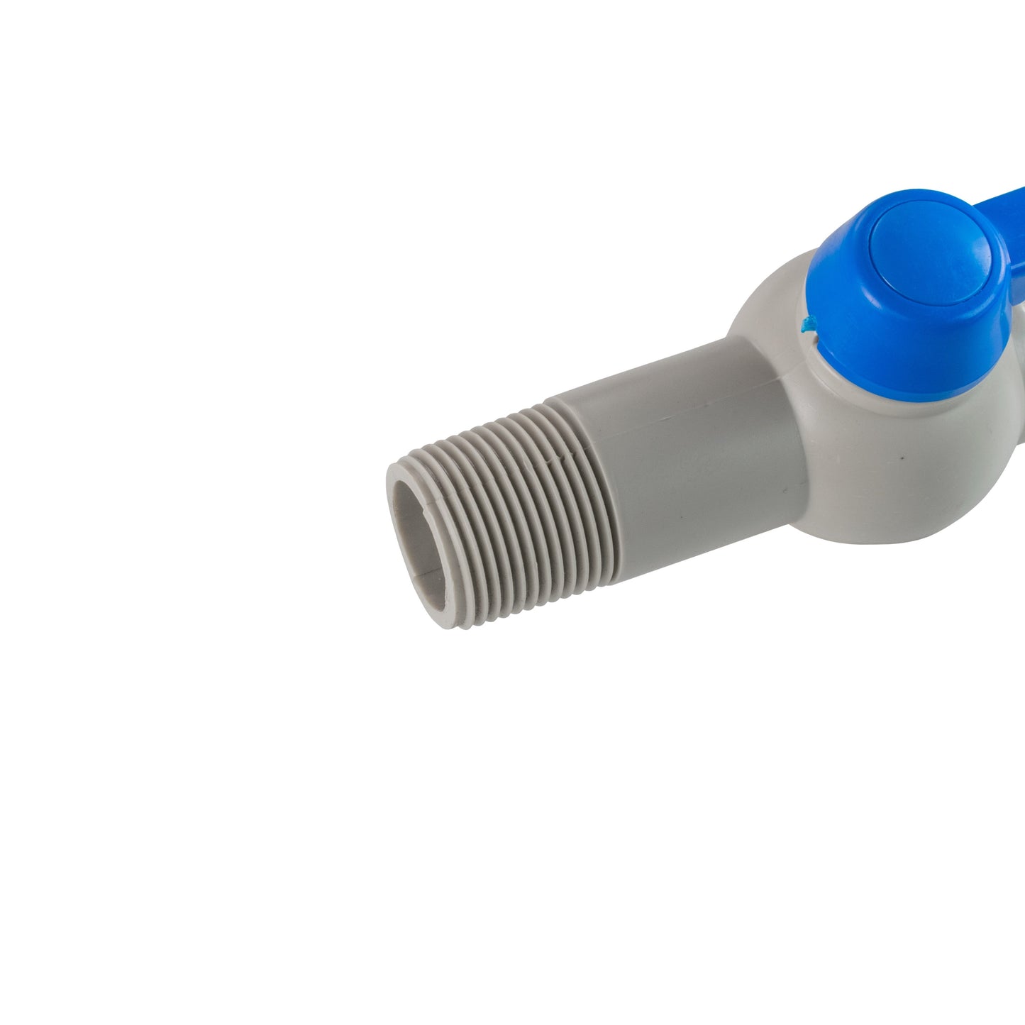 45 Degree PP Barbed Lever Tap, 3/4" BSP
