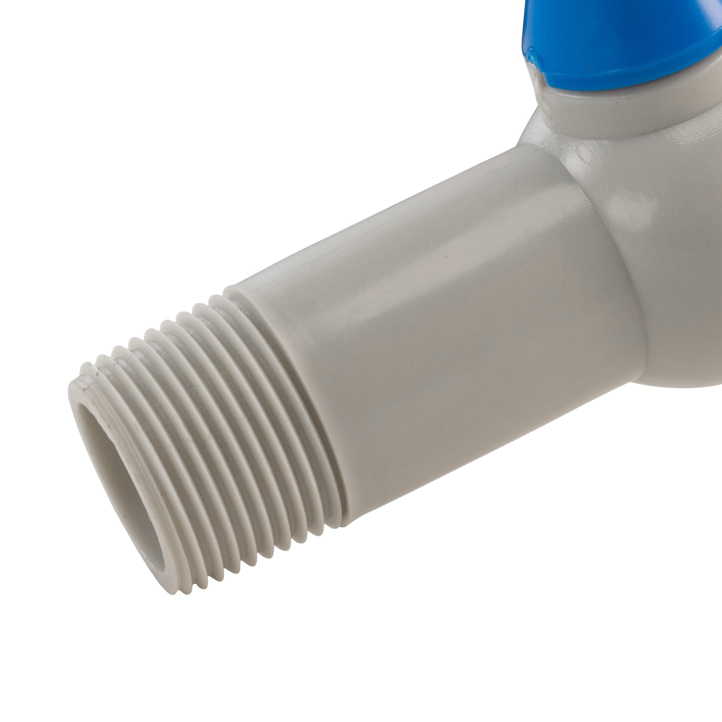 90 Degree PP Barbed Lever Tap, 1/2" BSP