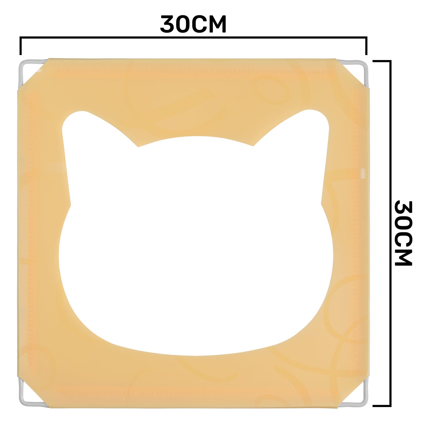 Cream Kitty Cubby Cat Cube Buildable Play Tower, Large