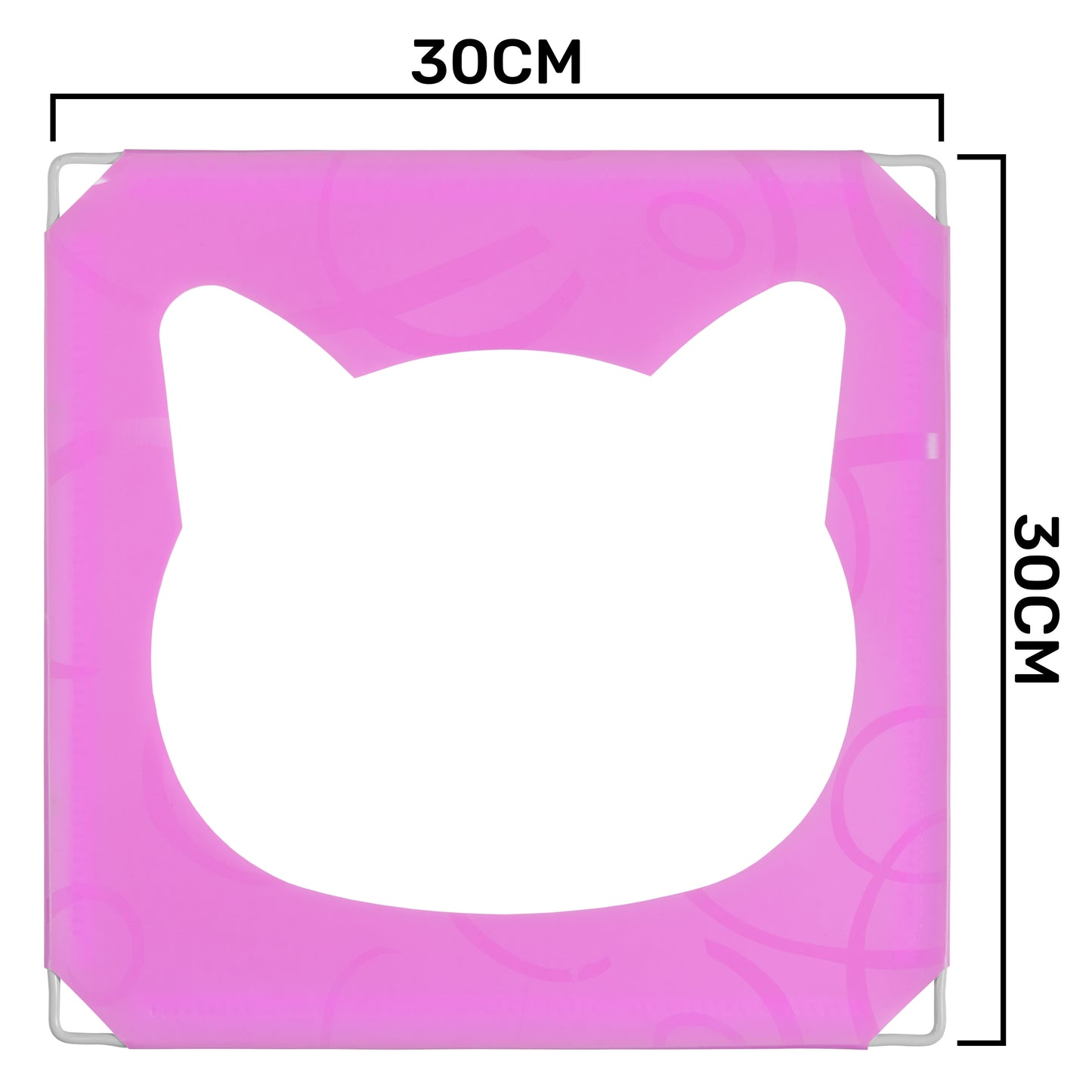 Pink Kitty Cubby Cat Tower Play House, Small