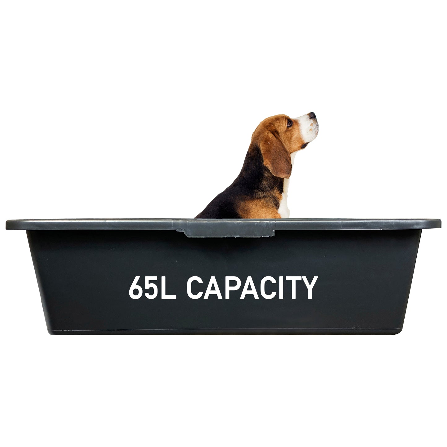 Medium Dog Pet Bath with Drain Valve, 65 Litres