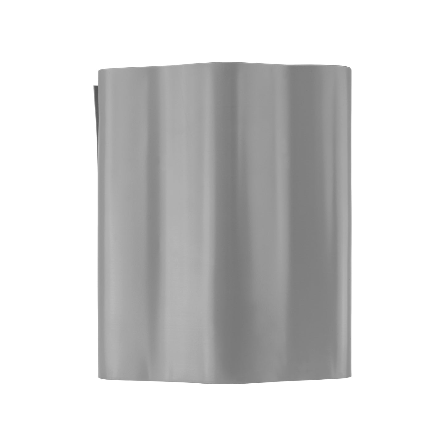 Light Grey Crinkled Flexible Lawn Edging, 15cm Height