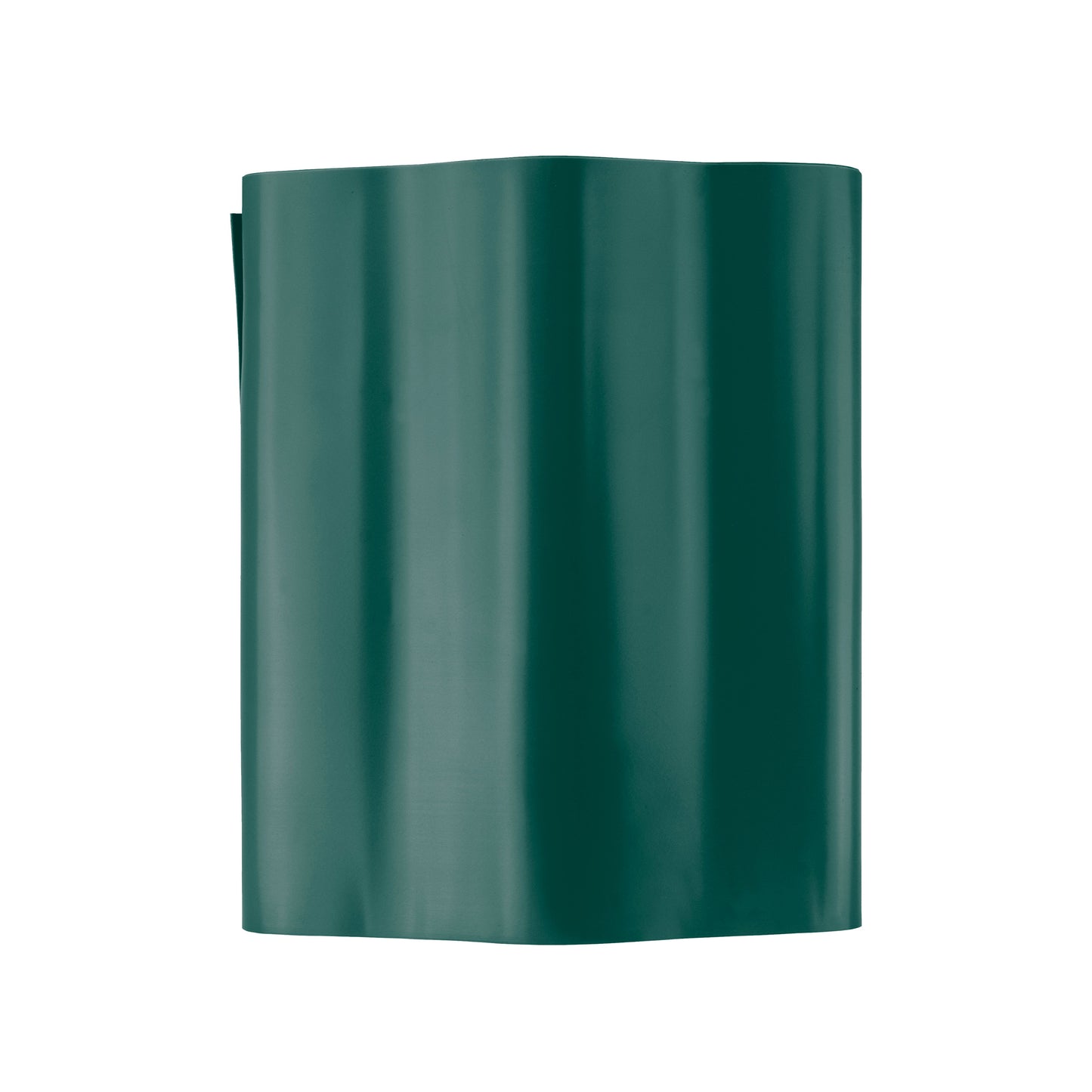 Green Crinkled Flexible Lawn Edging, 15cm Height