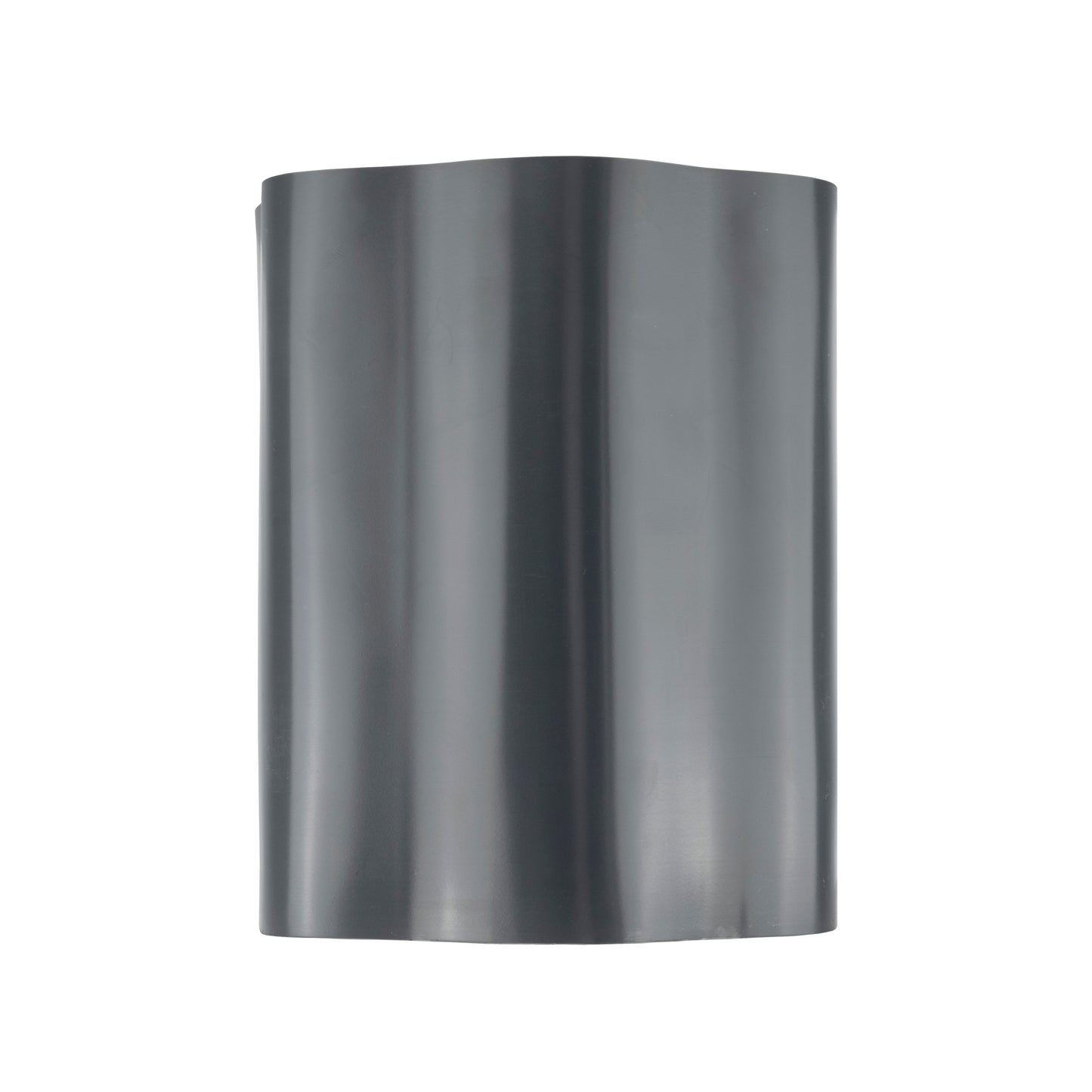 Dark Grey Crinkled Flexible Lawn Edging, 15cm Height