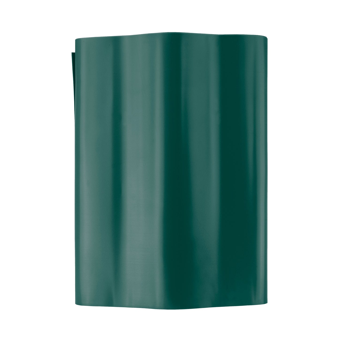 Green Crinkled Flexible Lawn Edging, 20cm Height