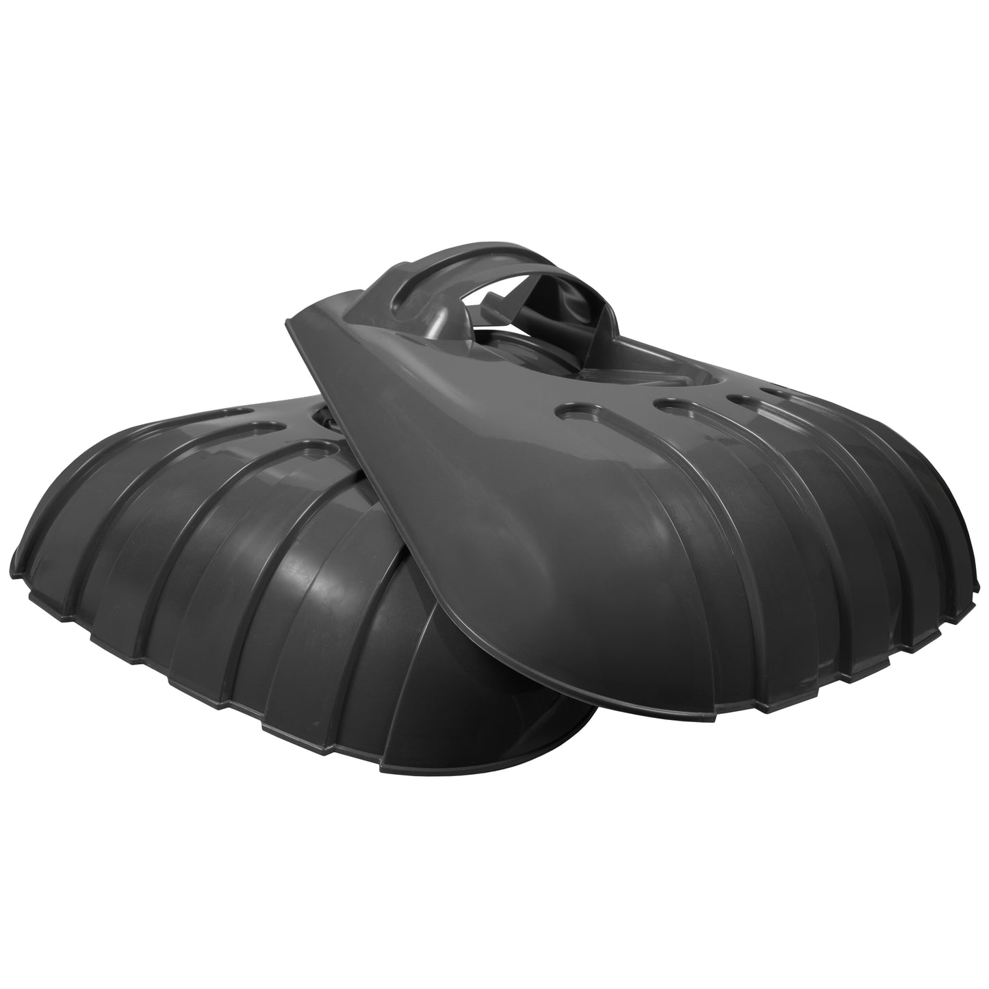 Heavy Duty Garden Cleaning Leaf Grabbers, Grey