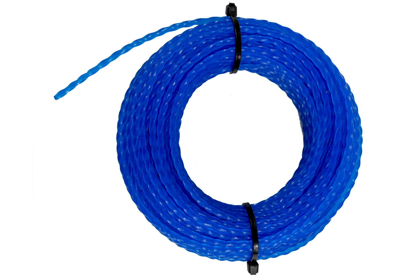 15m Twisted Blue Trimmer Line, 3mm