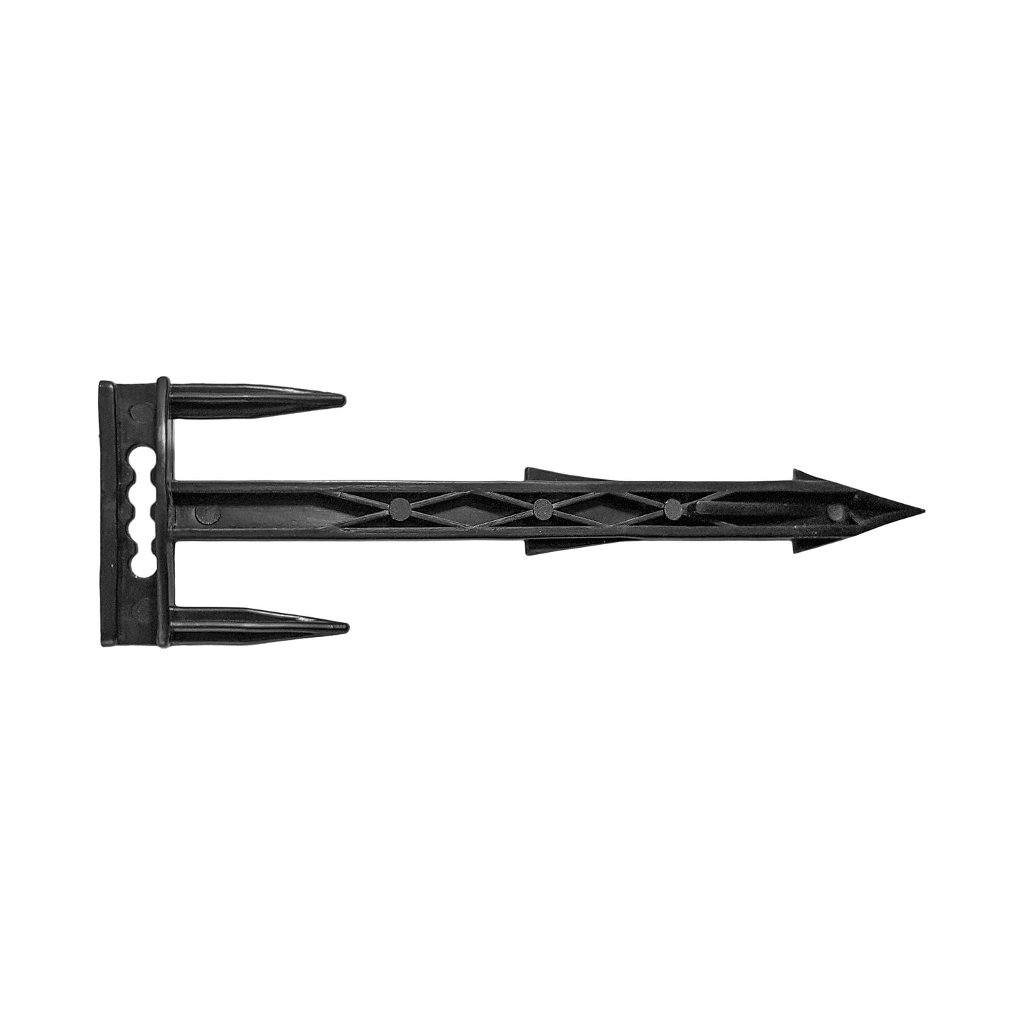 17cm Plastic T Pegs for Secure Fabric Fixing