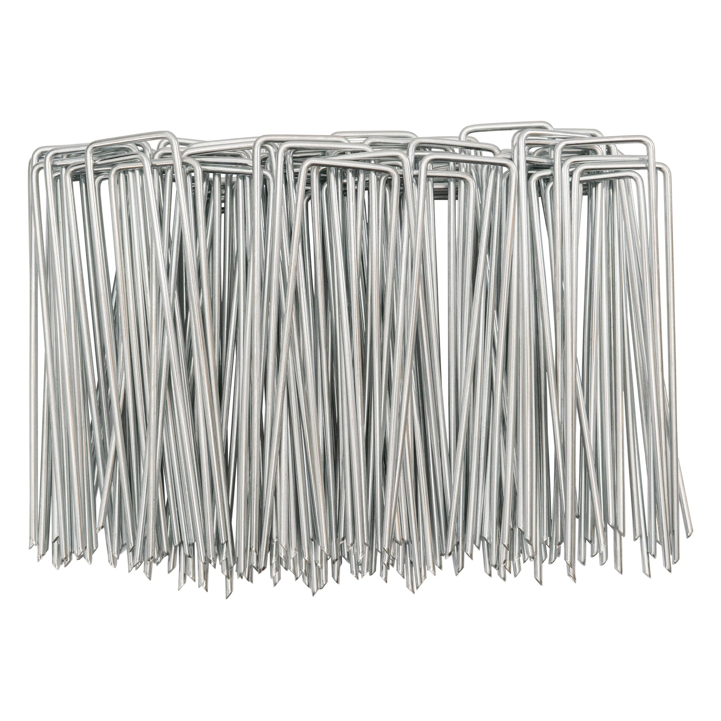 Metal Hold Down Staple U-Pegs, Pack of 100