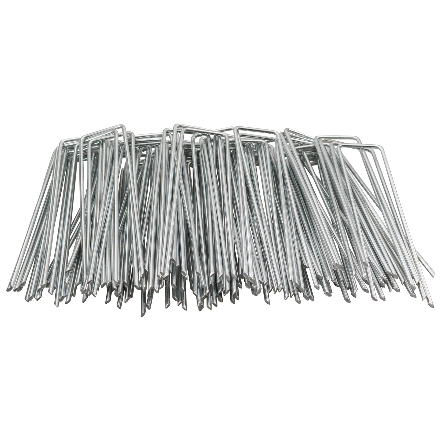 Metal Hold Down Staple U-Pegs, Pack of 100