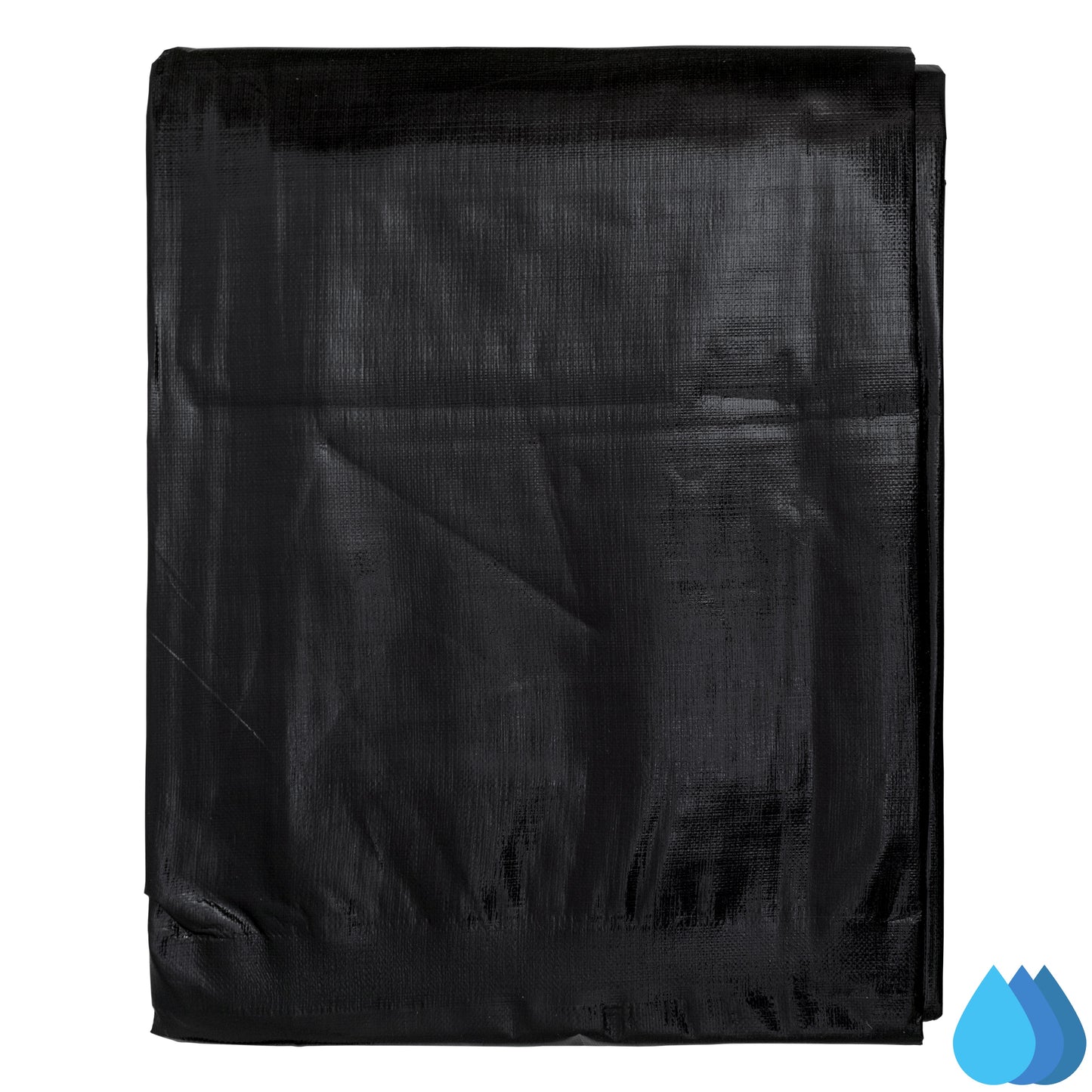 1m x 1m Black Pond Liner, L-Grade 200 GSM