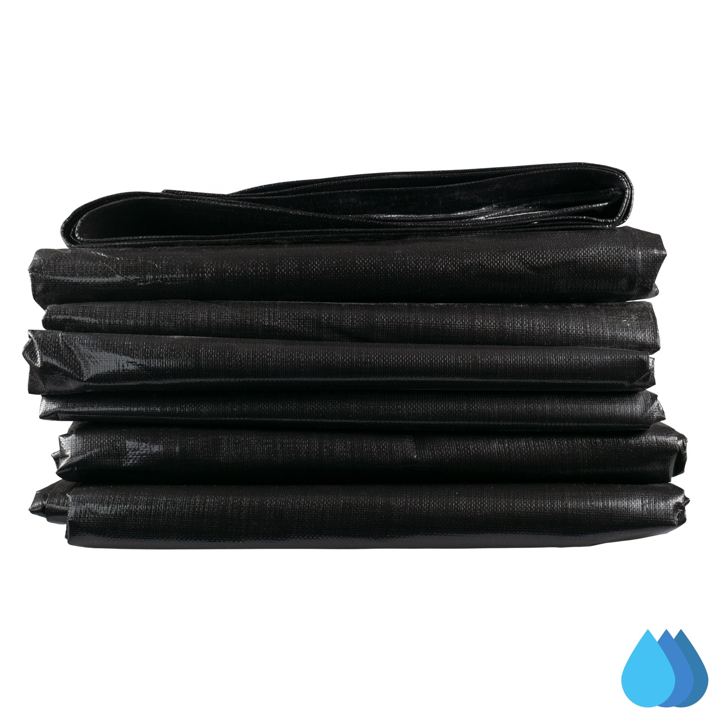 1m x 1m Black Pond Liner, L-Grade 200 GSM