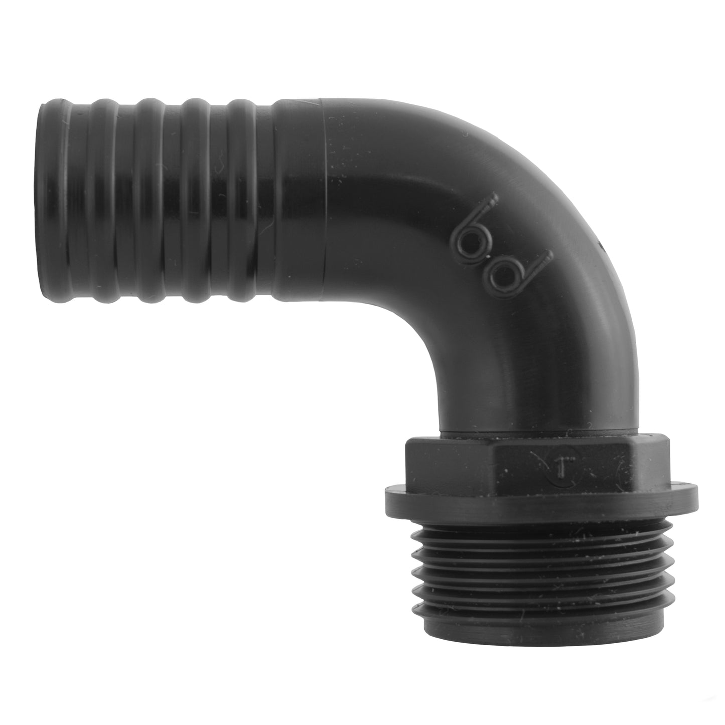 25mm Barbed Elbow with 1" BSP Male Thread
