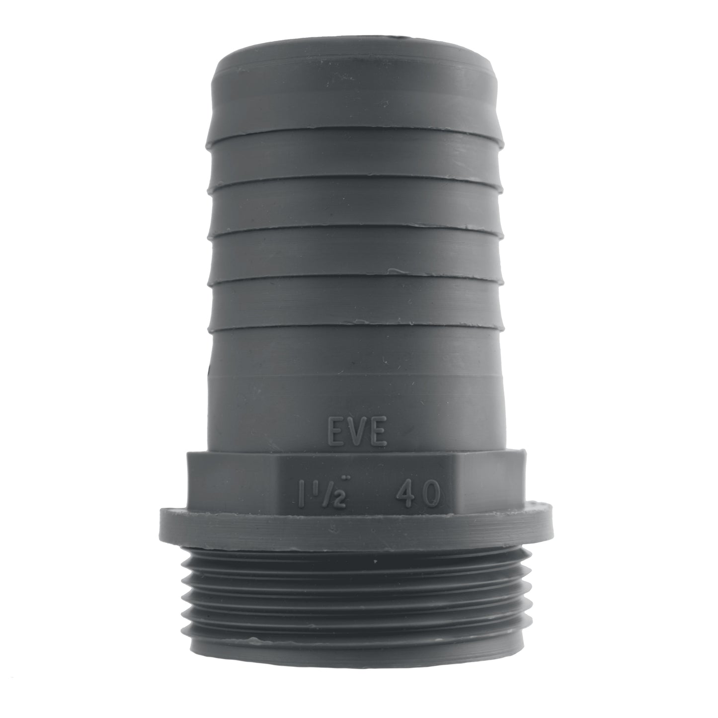40mm Barbed Adapter with 1.5" BSP Male Thread