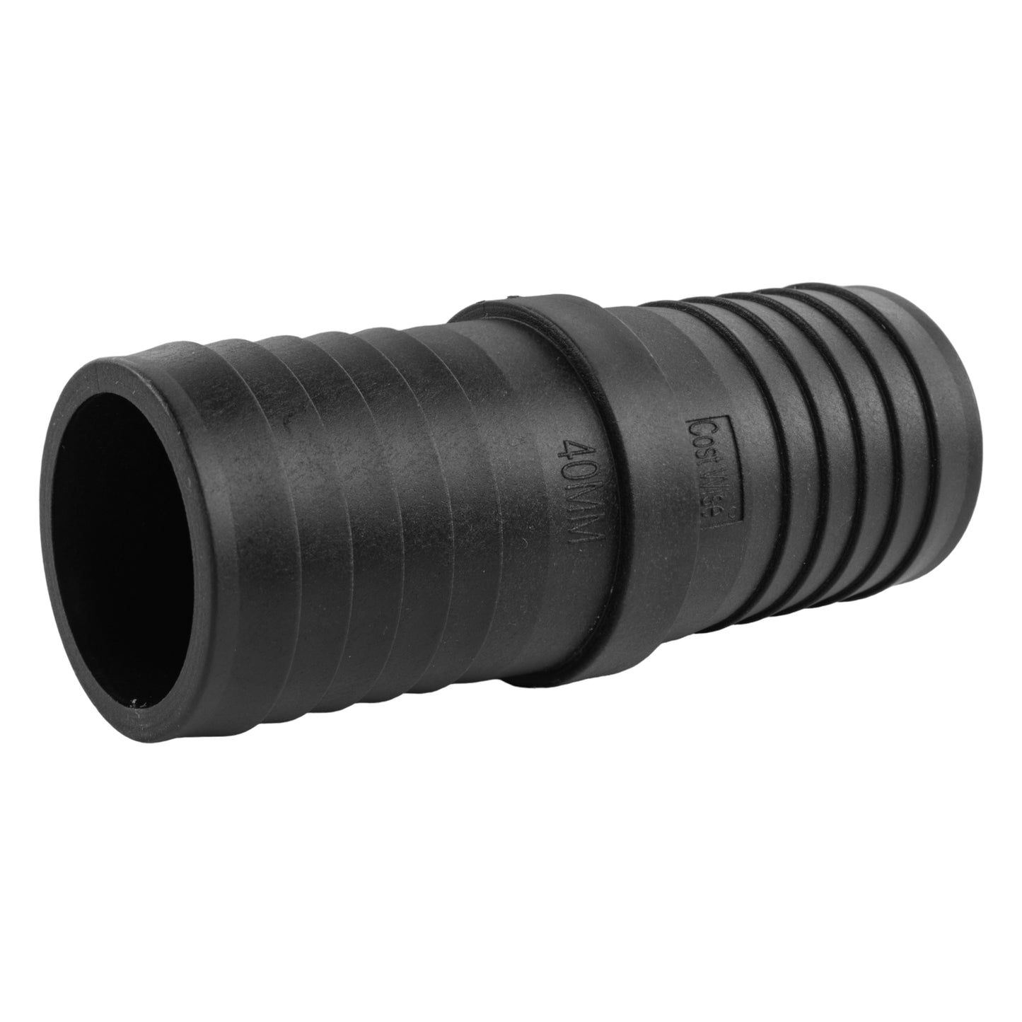 Plastic Straight Joining Connector, 40mm