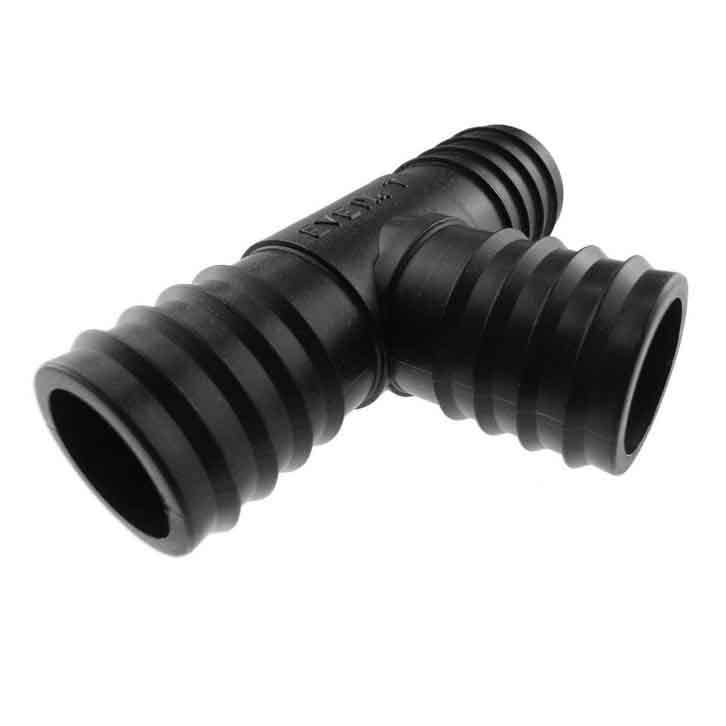 Plastic 3-way Barbed Tee Splitter, 40mm