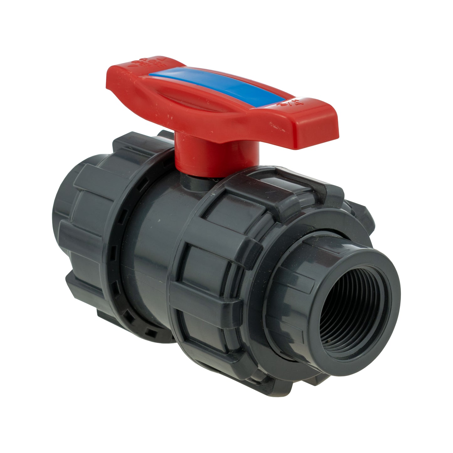 PVC Double Union Stopcock Valve, 1"