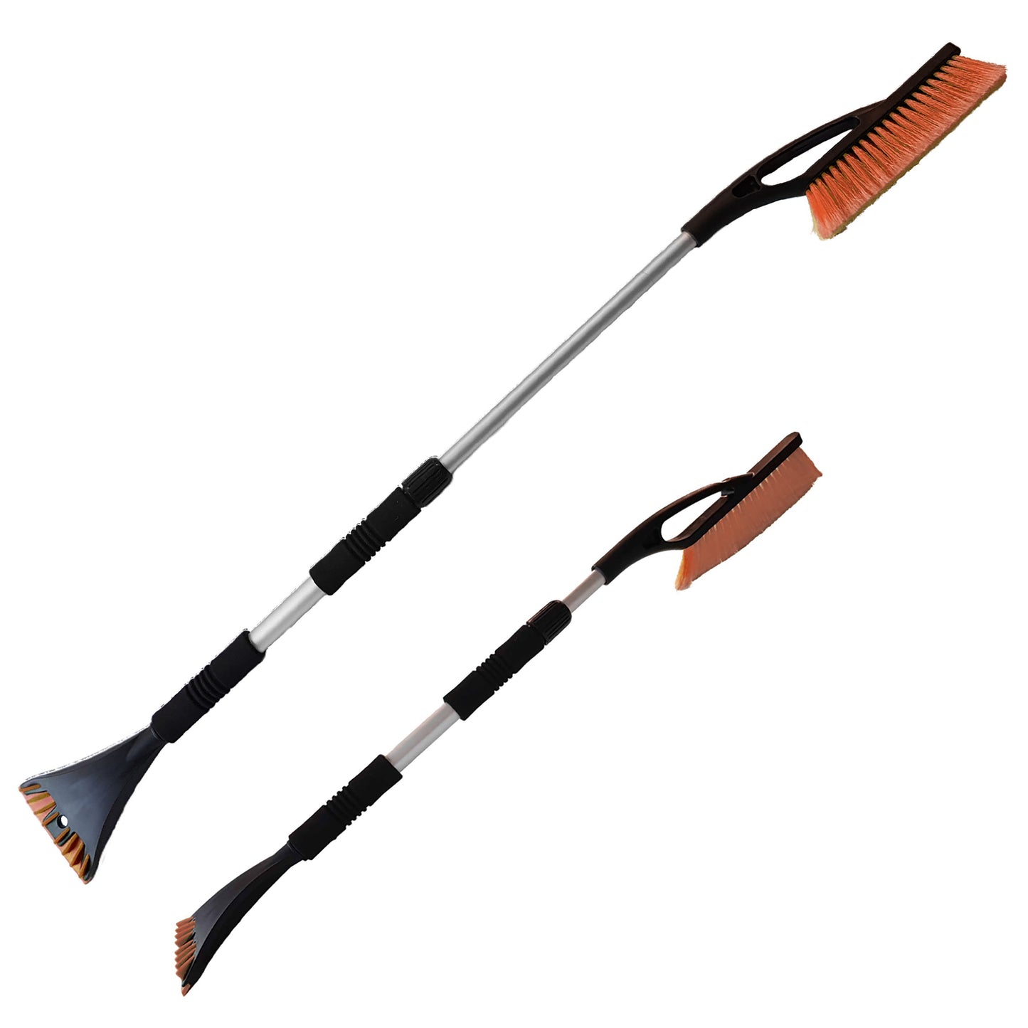 Telescopic Handle 2-in-1 Ice Scraper & Snow Brush