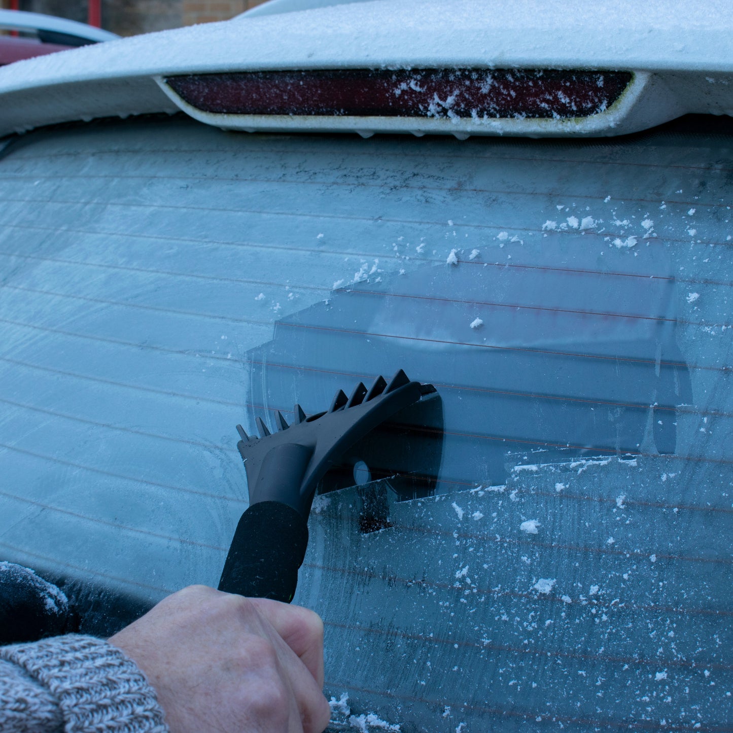 Premium Ice Scraper & Snow Brush, 2-in-1