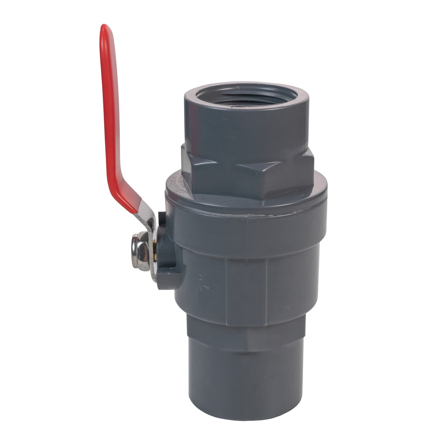 Polypropylene Lever Valve with Stainless Steel Ball, 1"
