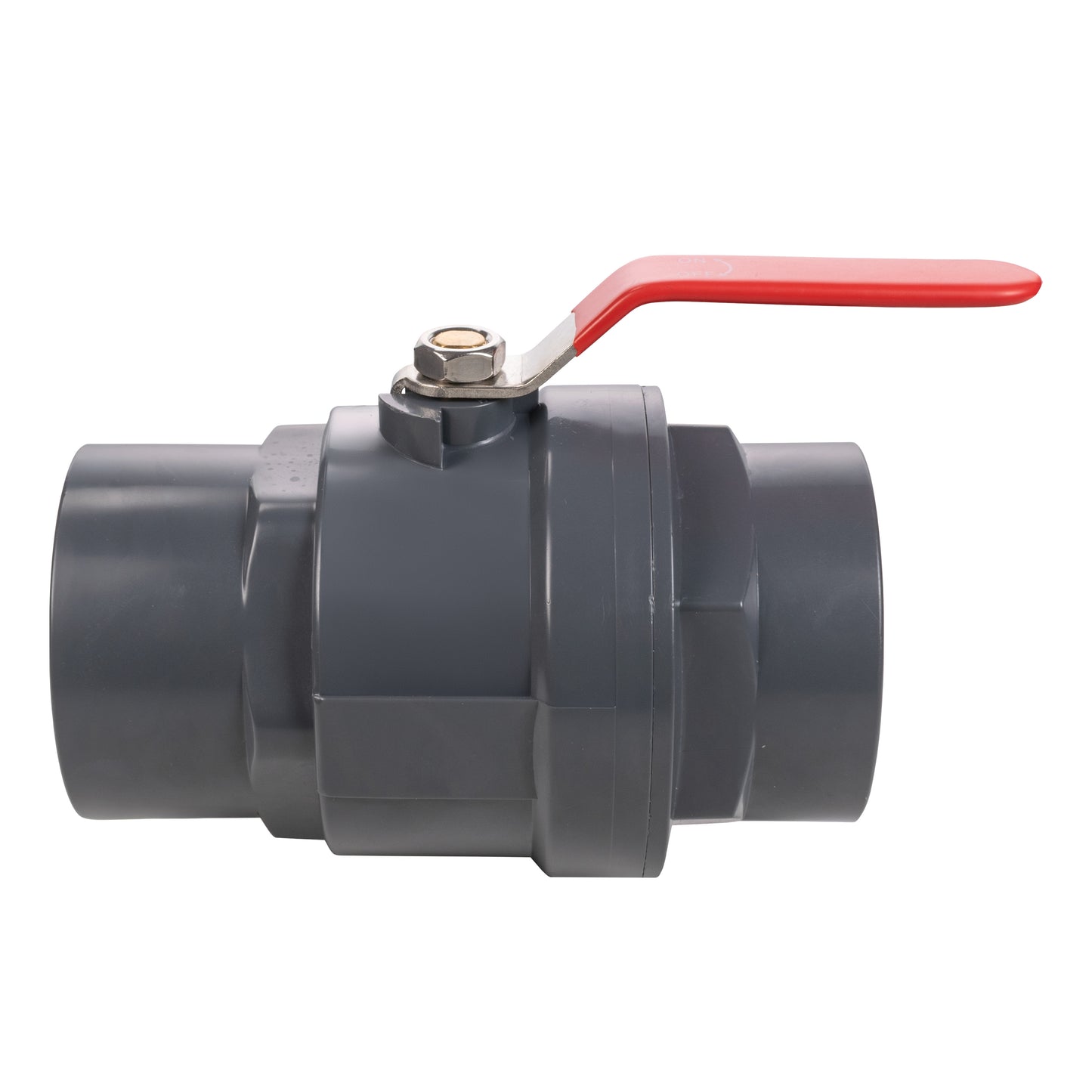 Polypropylene Lever Valve with Stainless Steel Ball, 3"