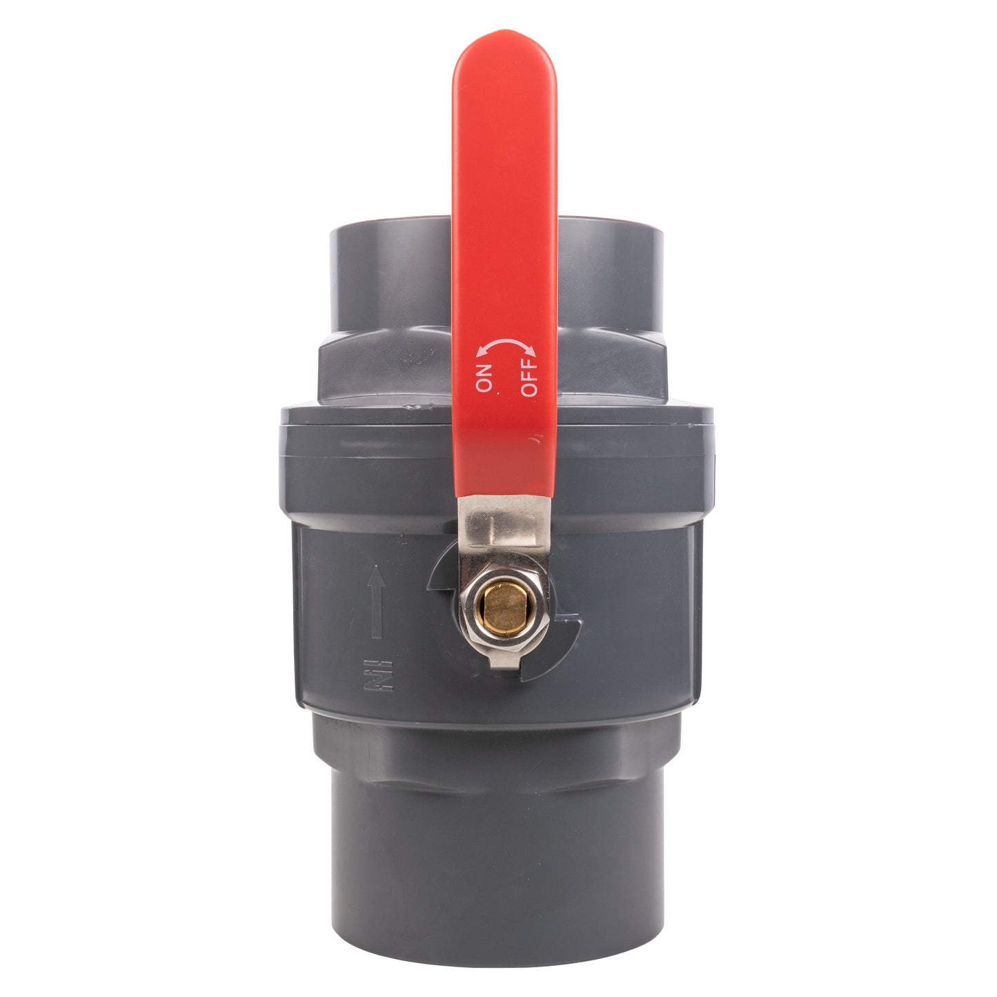 Polypropylene Lever Valve with Stainless Steel Ball, 3"