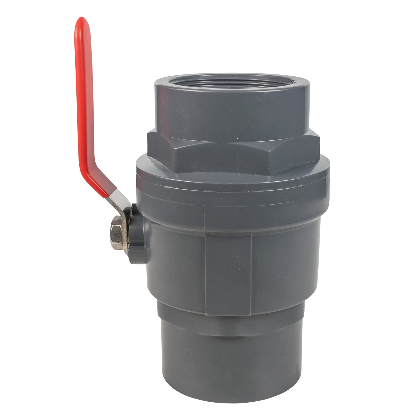 Polypropylene Lever Valve with Stainless Steel Ball, 3"