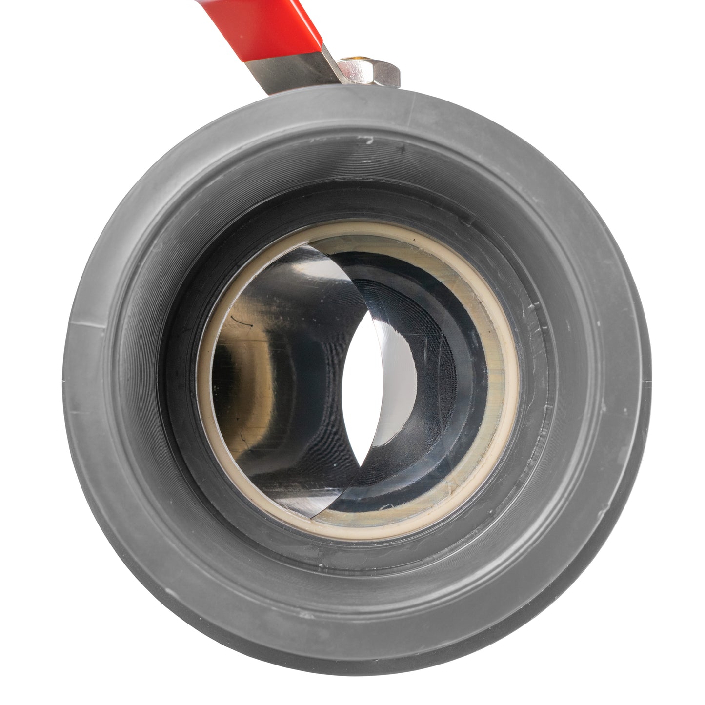 Stainless Steel Ball PP Valve & Barbed Outlet, 3/4"