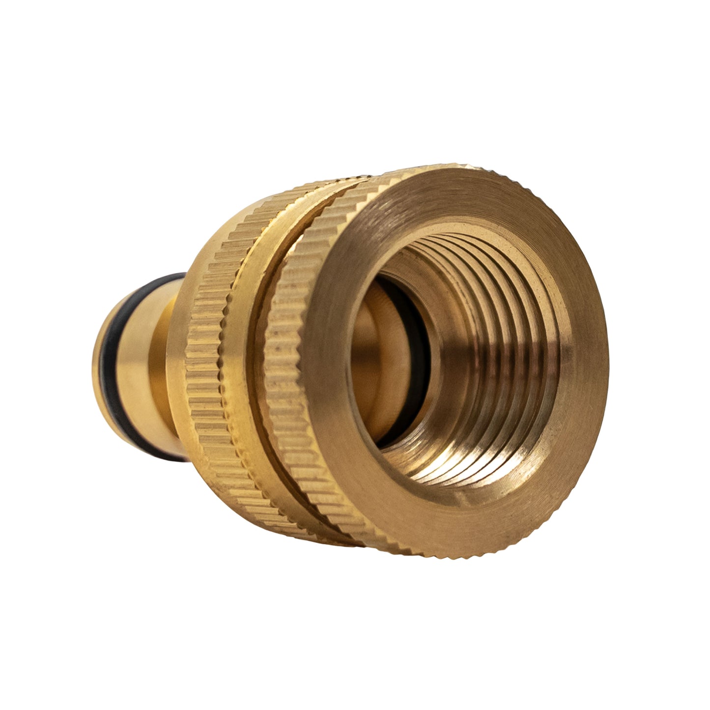 Female Tap Connector – 1” & 3/4” BSPF, Brass
