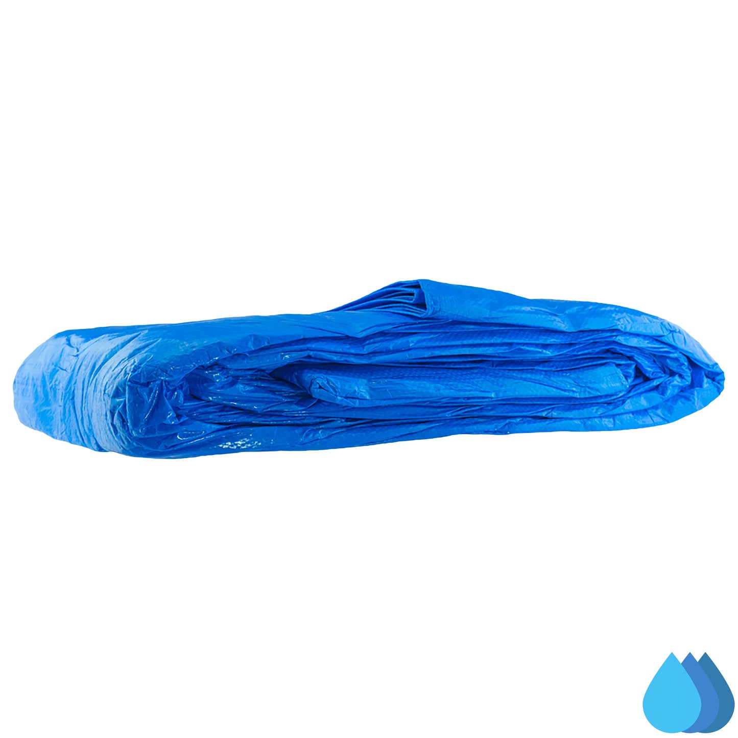 2m x 2m Blue Tarpaulins, S-Grade 50 GSM